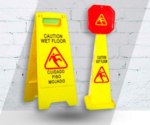 Wet-Floor-Signs-&-Cones